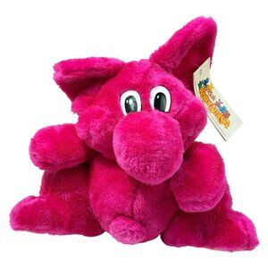 Kodak Kolorkins Plush Doll Hot Pink Kitzi 10 inch 1989 Canada Promotion